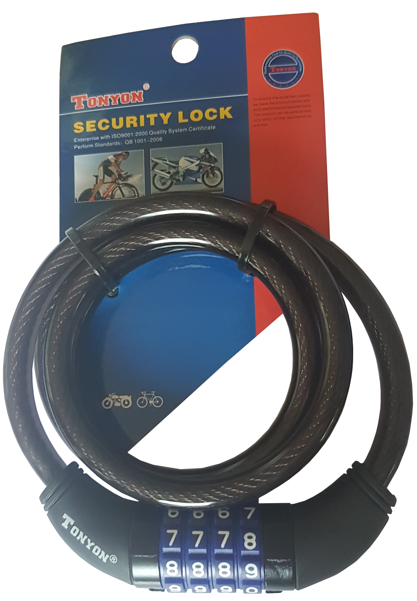 Candado de Seguridad 4 Dígitos – 12×1200 mm