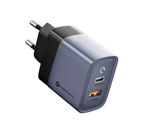 Thumbnail: FORCELL F-ENERGY GaN VT-39 travel charger Type C + USB A PD QC4.0 4A 45W