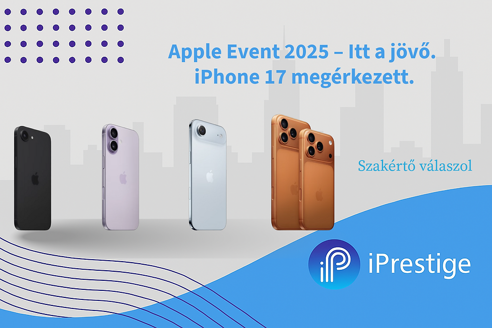 iPhone 17 bemutató 2025