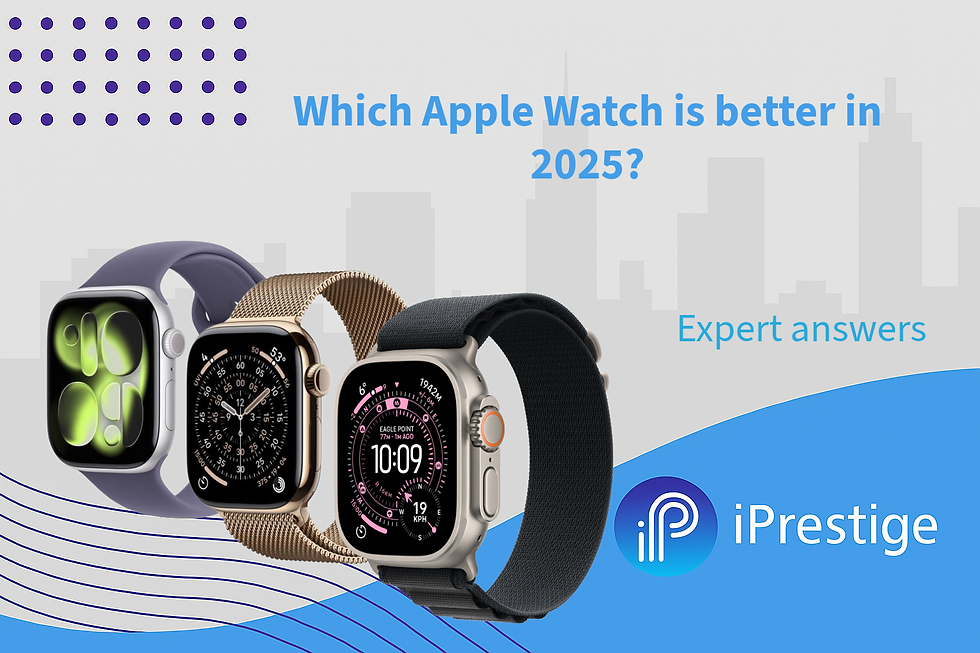 Apple Watch comparison 2025