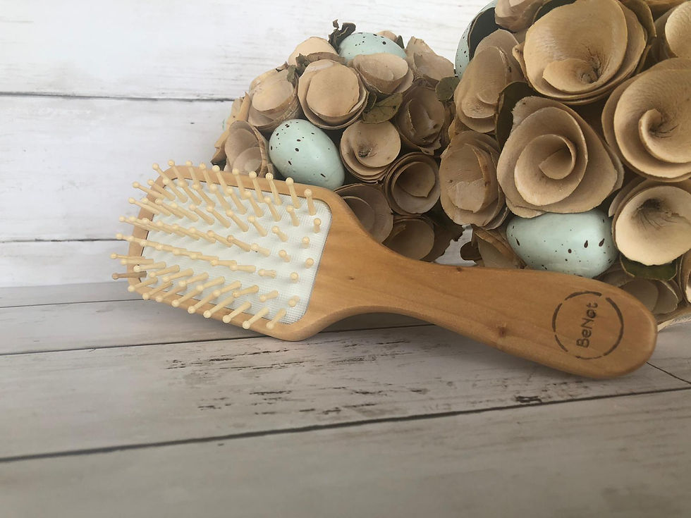 Thumbnail: Wooden Detangling Hair Brush