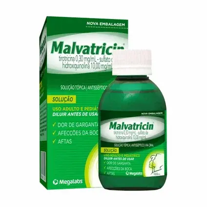 Malvatricin Solução 100mL