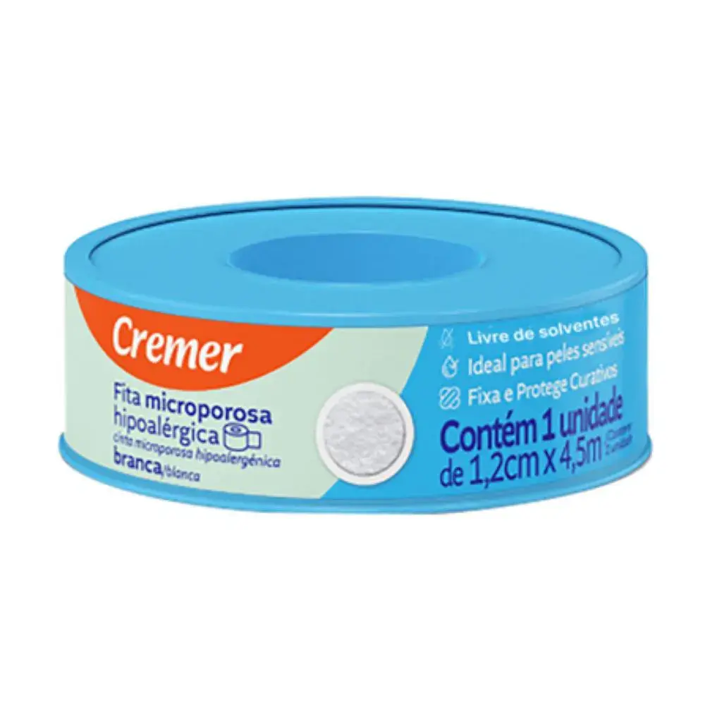 Fita Microposa Branco 1,2 Cm X 4,5m |