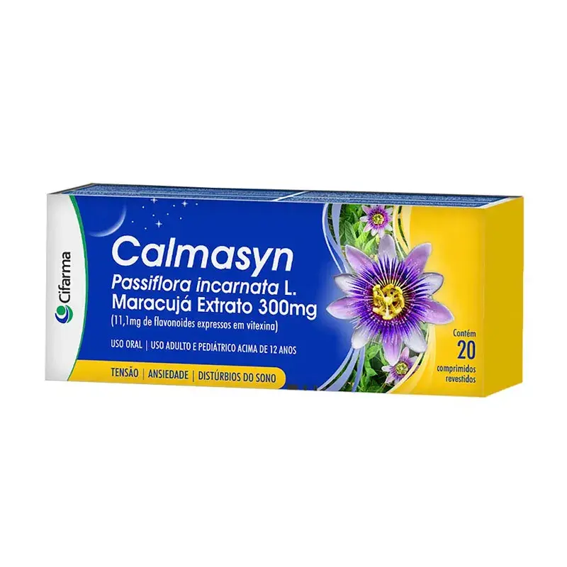 Calmasyn 300mg - 20 Comprimidos Revestidos