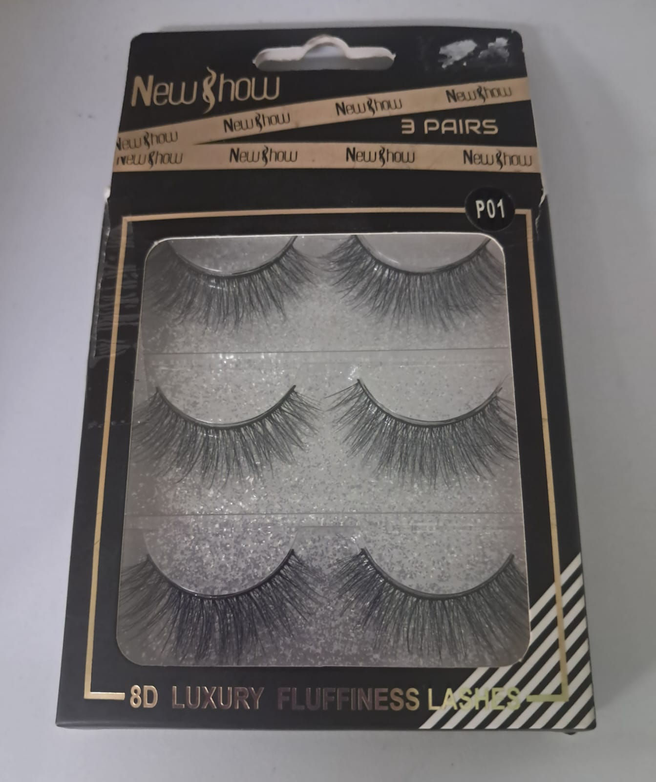 Cilios Postiços New Show 3 pares P01