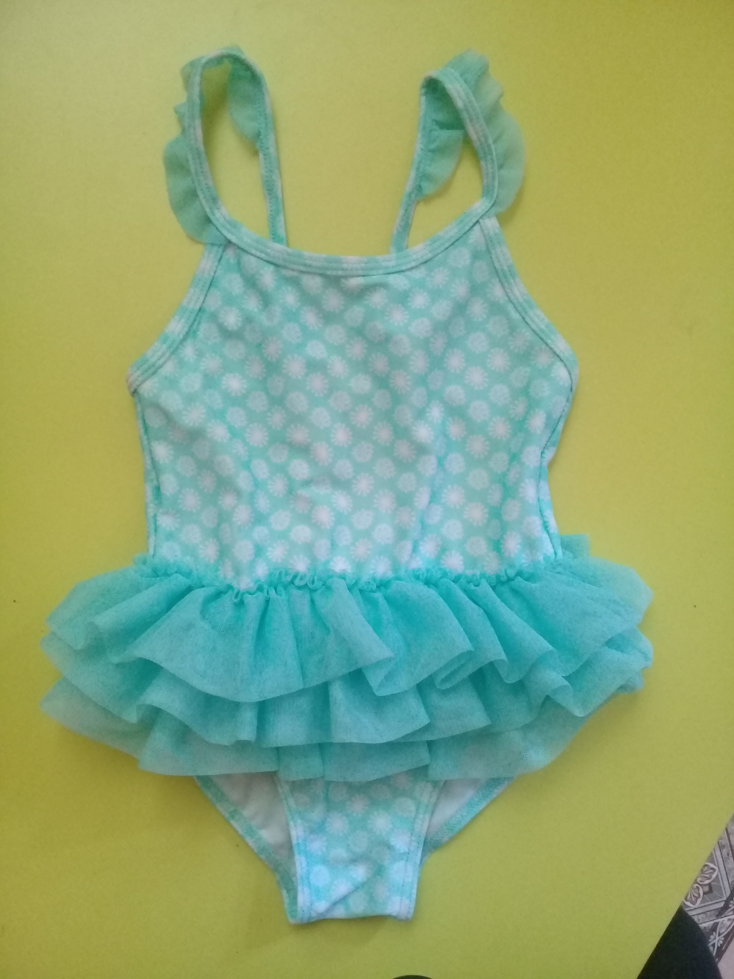 traje de baño verdeniña - talla 2-3