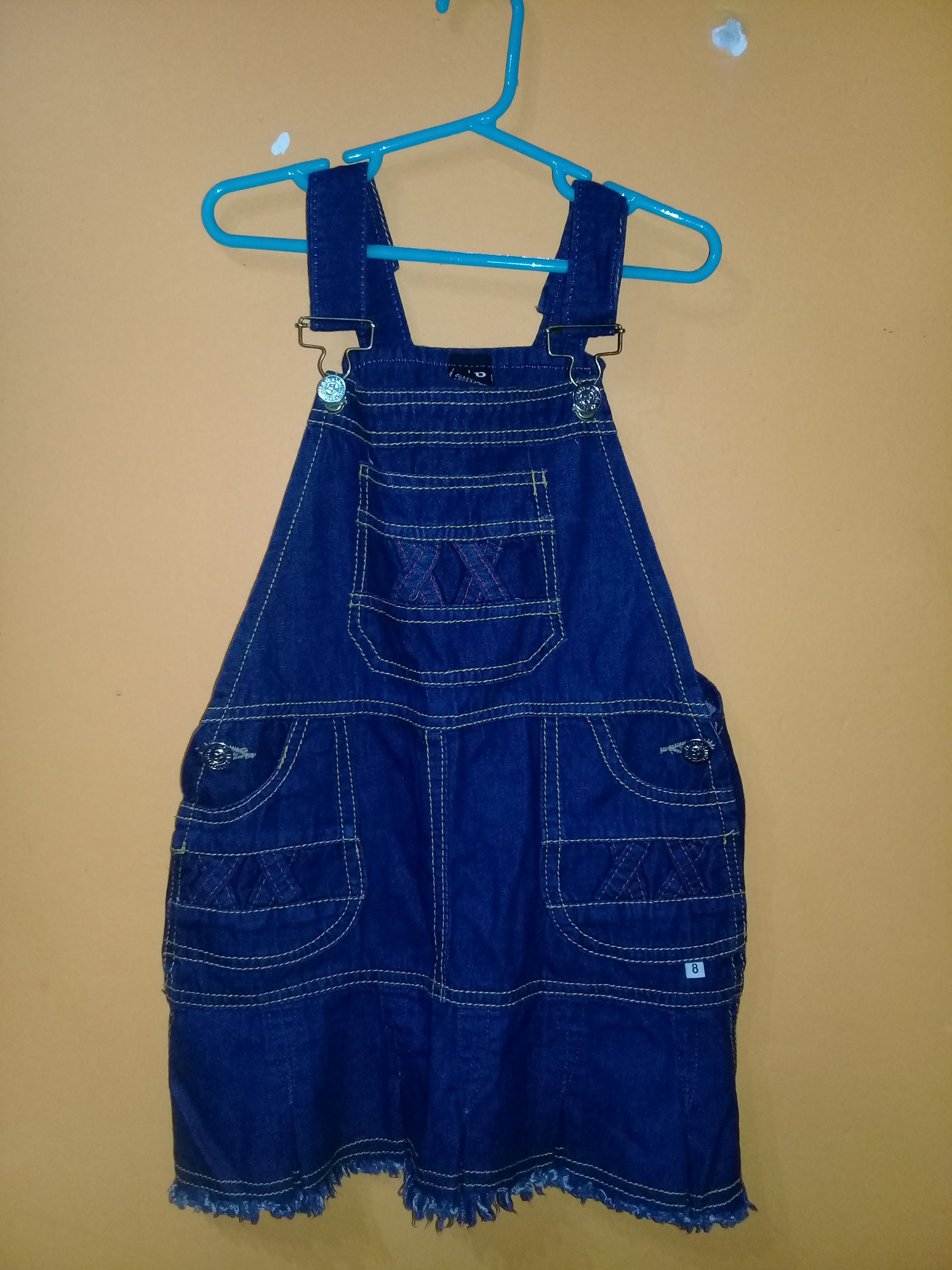 Overol mezclilla - talla 4-6