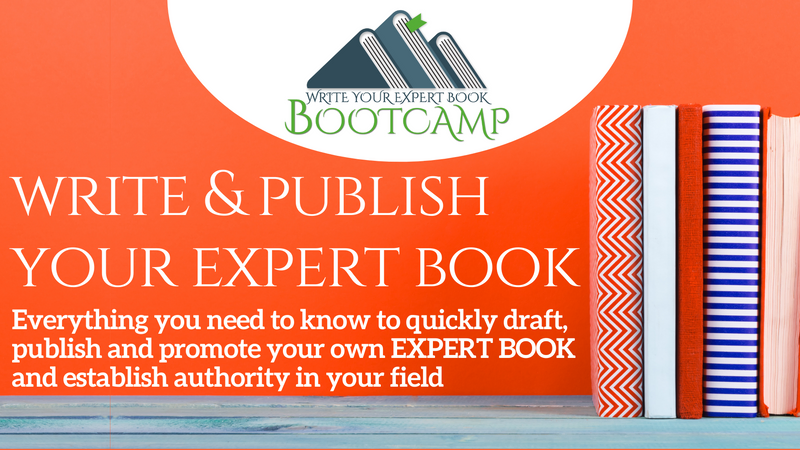 Write you expert book poster