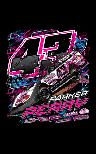 Parker Perry 2025 Late Model T-shirt | Parker Perry Racing