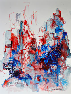 Red Urban Landscape III