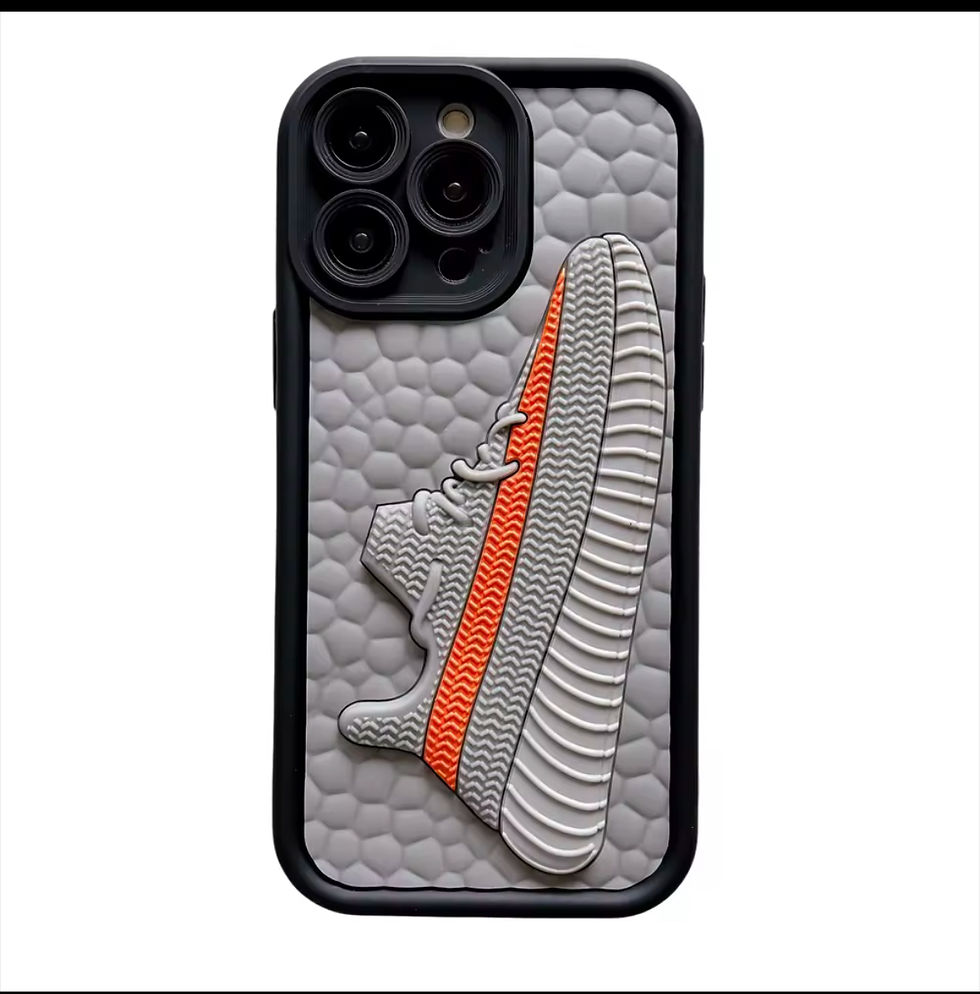 Thumbnail: 3D Luxury Silicon Soft TPU PC Phone Case For iPhone