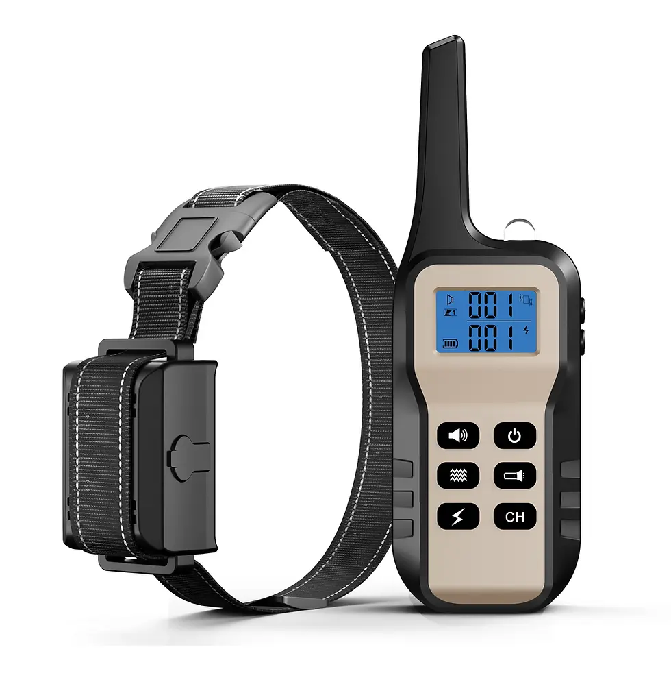Thumbnail: Dog Training Collar Walkie Talkie Dog Training Collar With Remote