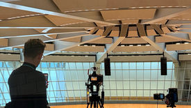 Plenarsaal im Landtag