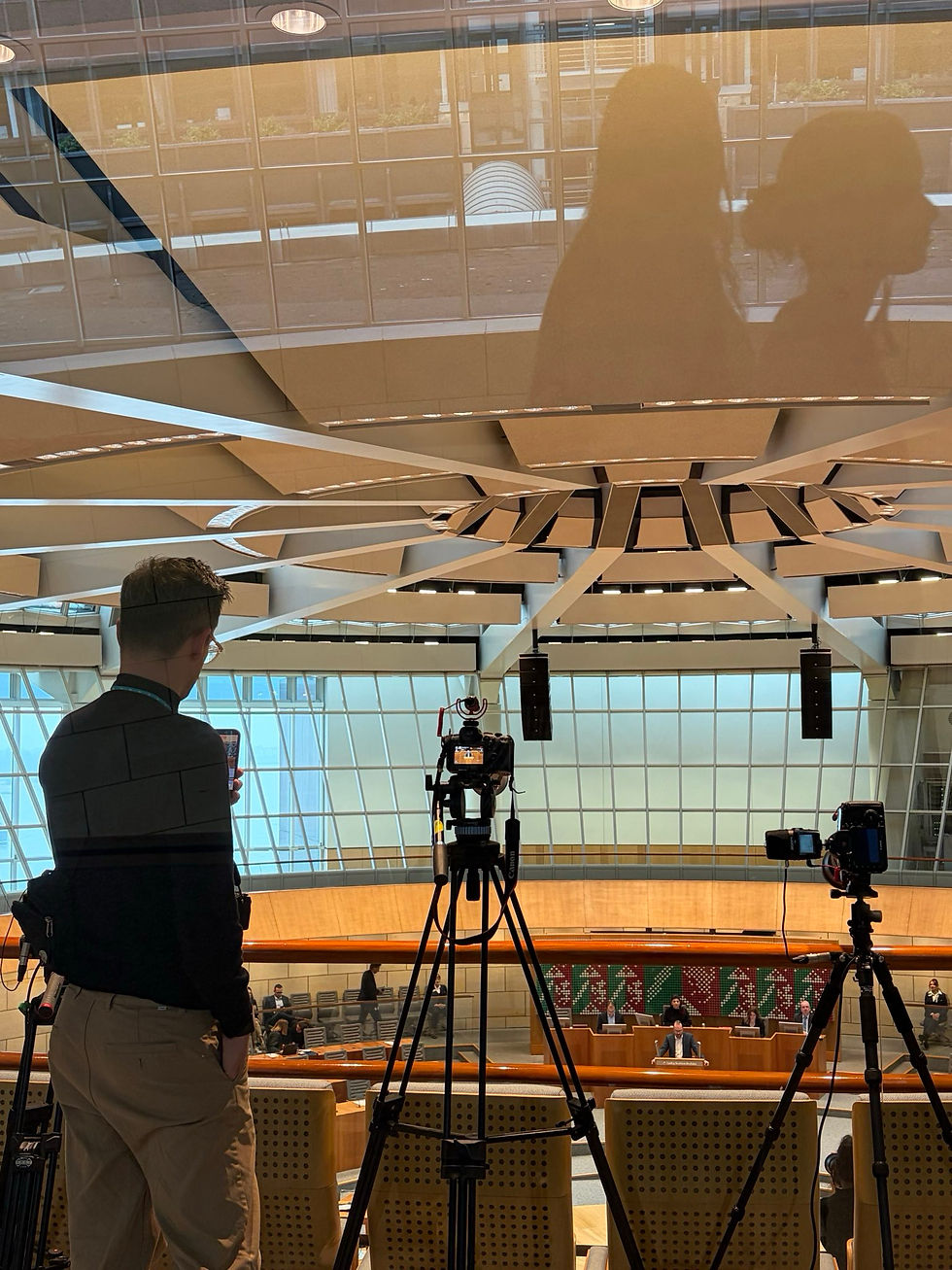 Plenarsaal im Landtag