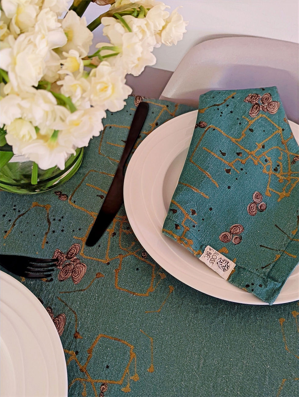 Sustainable Teal Napkins