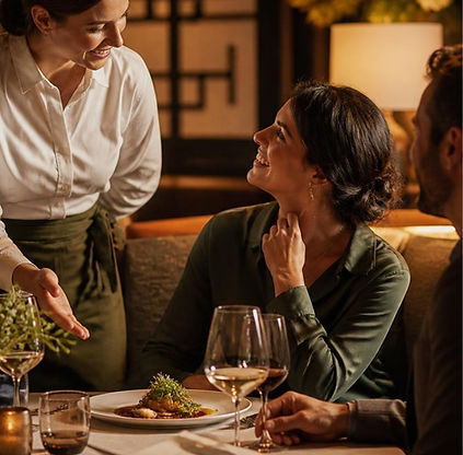 Experiencia gastronómica memorable donde el servicio, el ambiente, la hospitalidad y los d