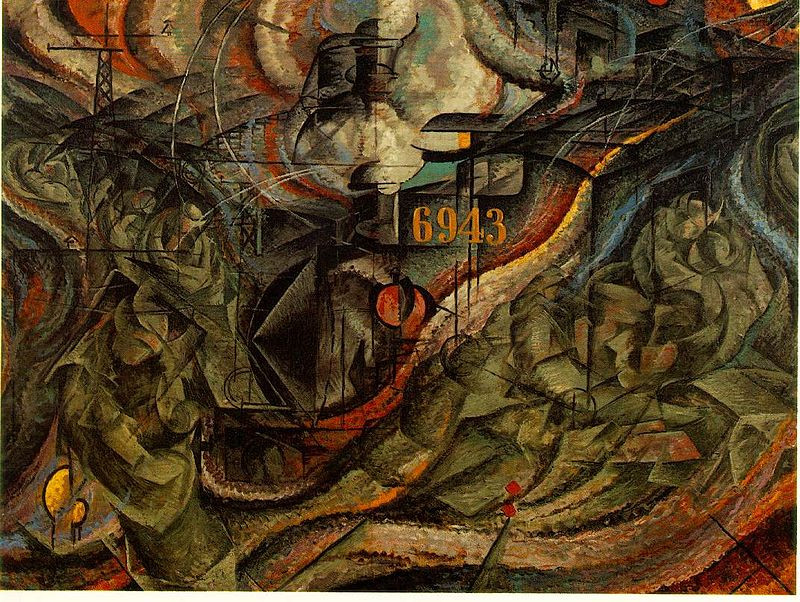 Boccioni painting