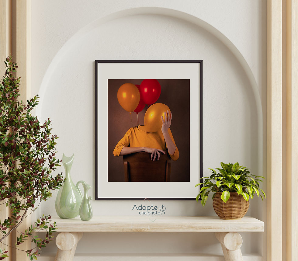 Miniature : Tirage d'art, photographie "Face aux autres 2", signée, en édition limitée