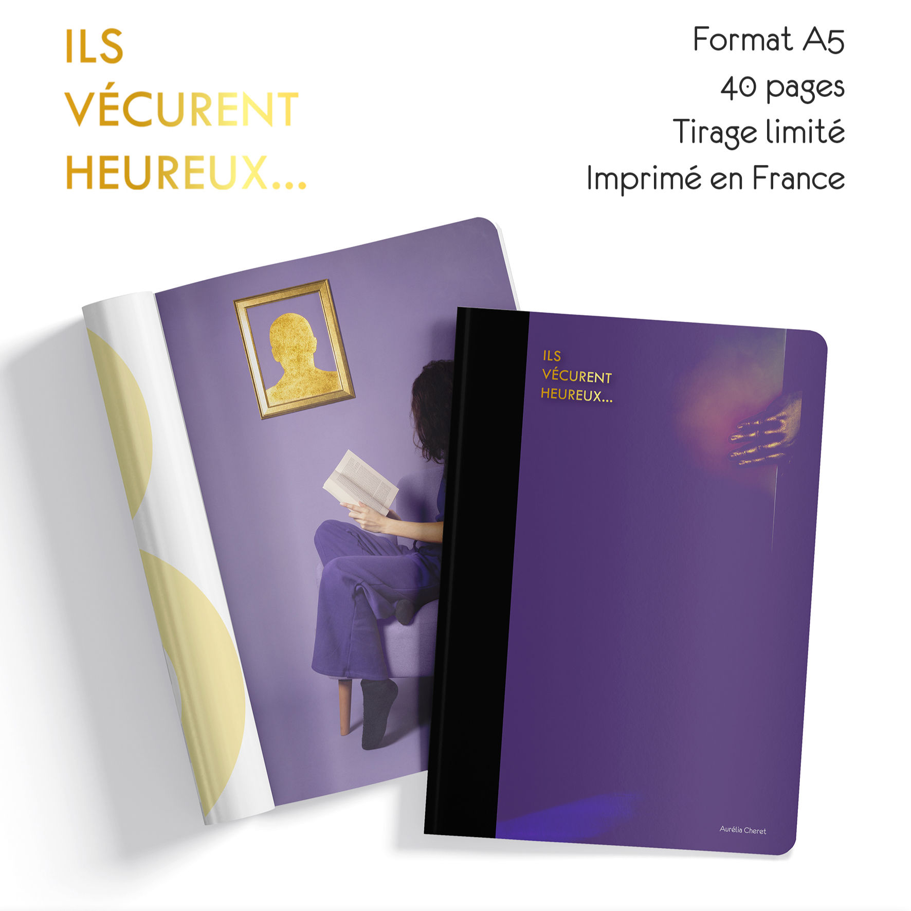 Livre photographique "Ils vécurent heureux...". Edition limitée 50 exemplaires