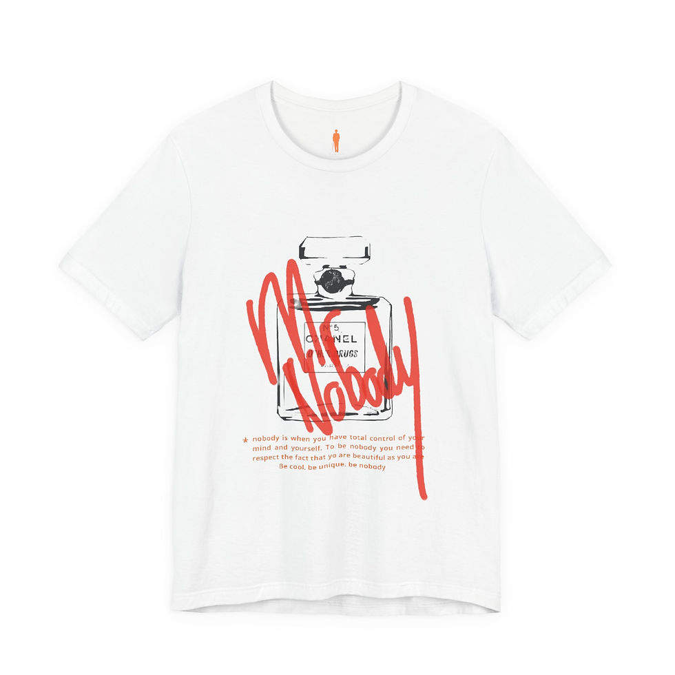 Miniatyrbild: Mr Nobody T - Shirt  €hanel & Other D*ugs KAOS. Unisex 