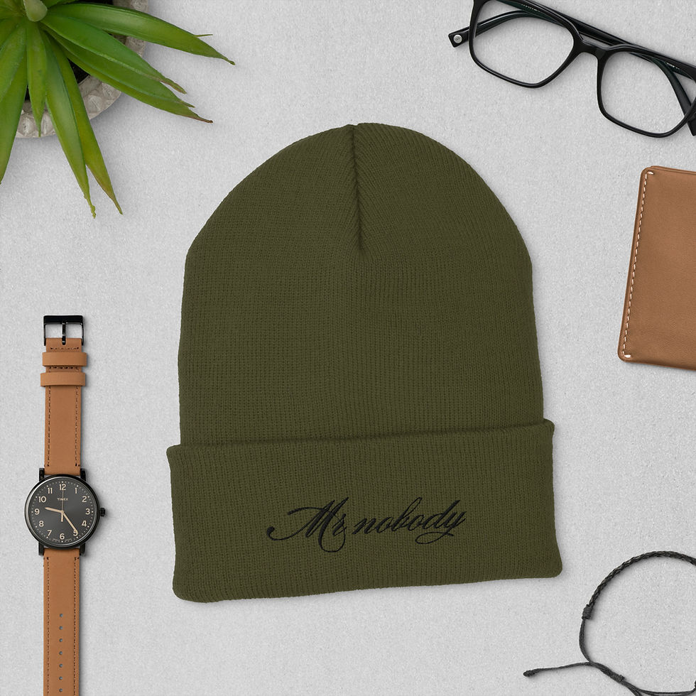 Miniatyrbild: TOPPLUVA - MR NOBODY Cuffed Beanie