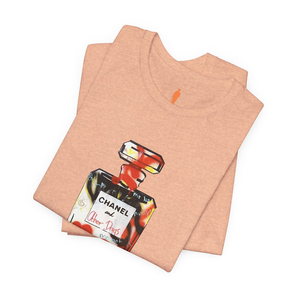 Thumbnail: Mr Nobody T - Shirt  €hanel & Other D*ugs Red Parfume. Unisex 