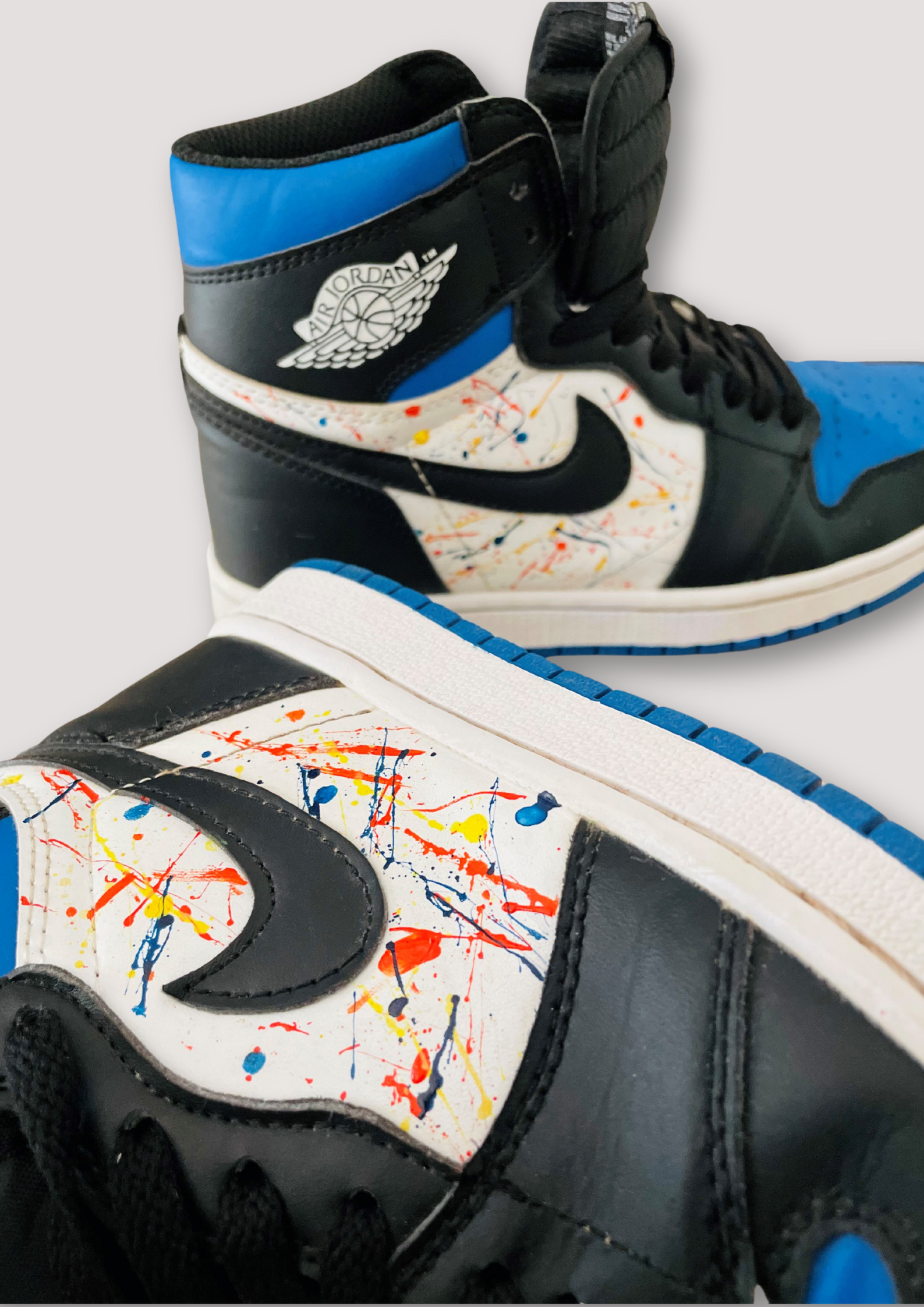 NIKE AIR JORDAN original handpainted by artist Mr Nobody - Peter Eugén