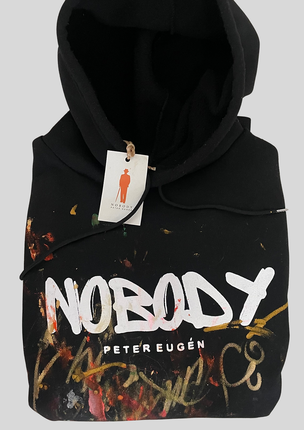 Miniatyrbild: NIKE HOODIE original handpainted by artist Mr Nobody - Peter Eugén