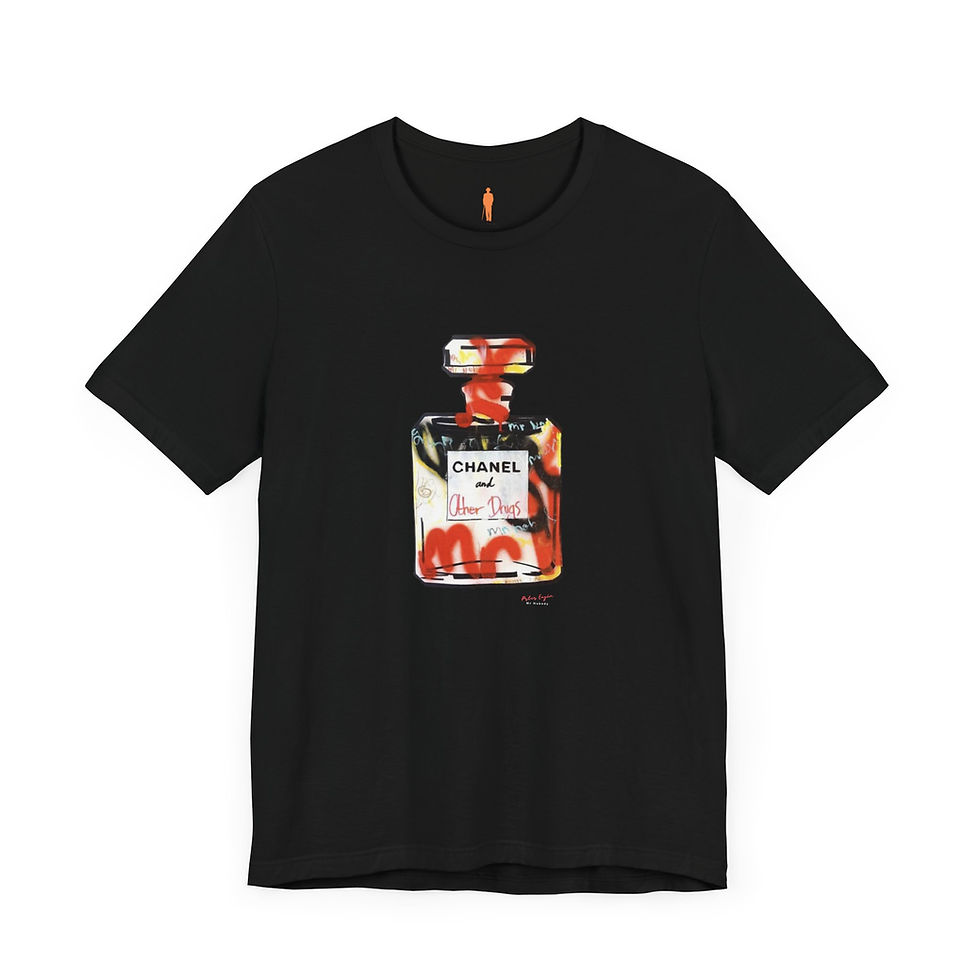 Thumbnail: Mr Nobody T - Shirt  €hanel & Other D*ugs Red Parfume. Unisex 