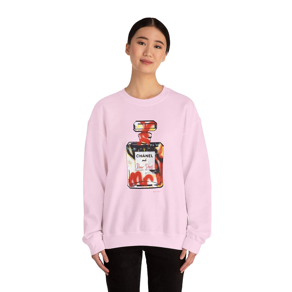 Miniatyrbild: Mr Nobody  Sweatshirt - €hanel & other *rugs Grafitti Parfume.  Unisex 