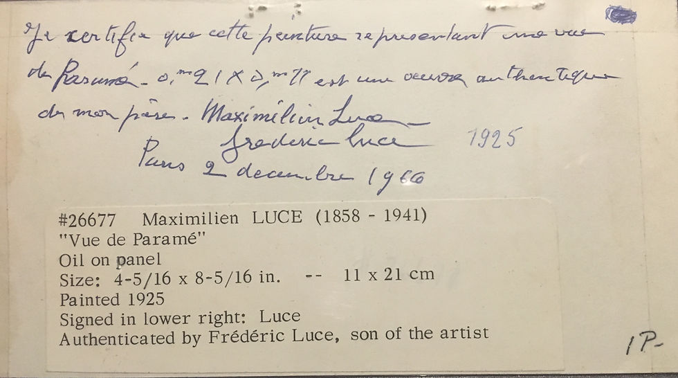 Thumbnail: "Vue de Paramé" by Maximillian Luce 1935