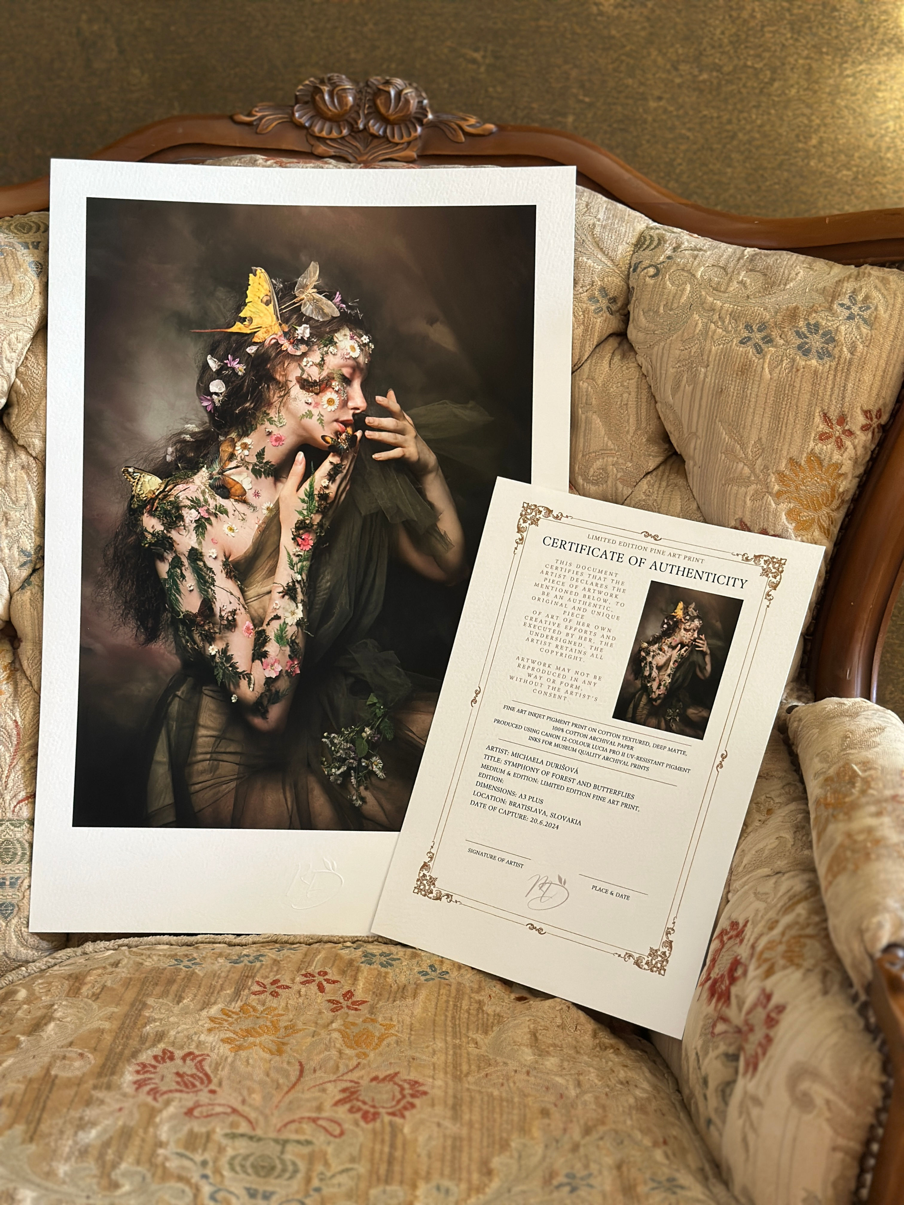 Keď ma príroda dýcha - ocenená umelecká fotografia tlač na art papier