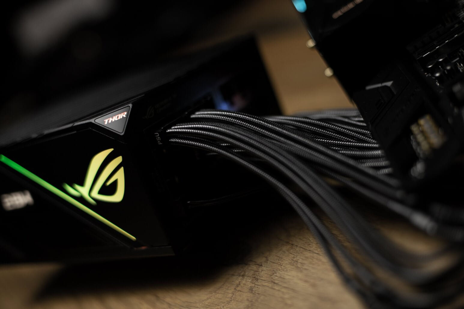 Custom Sleeved Power Supply Cables