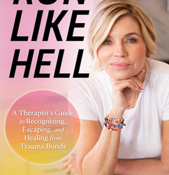 Cover for Run Like Hell by Nadine Macaluso and edited by Jeanette Smith