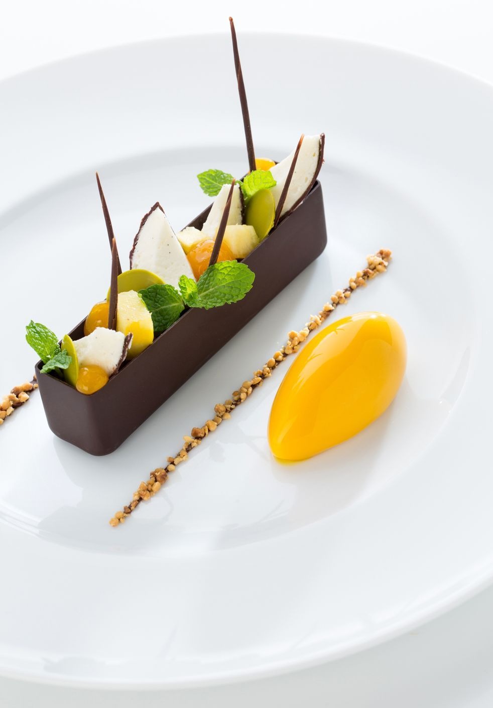 Arranged Food and Objects