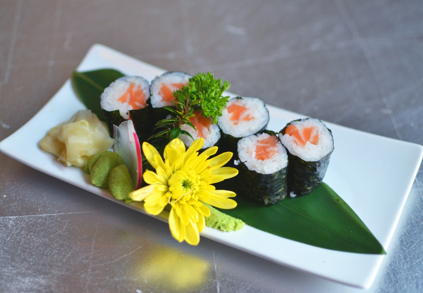 Arranged Food and Objects