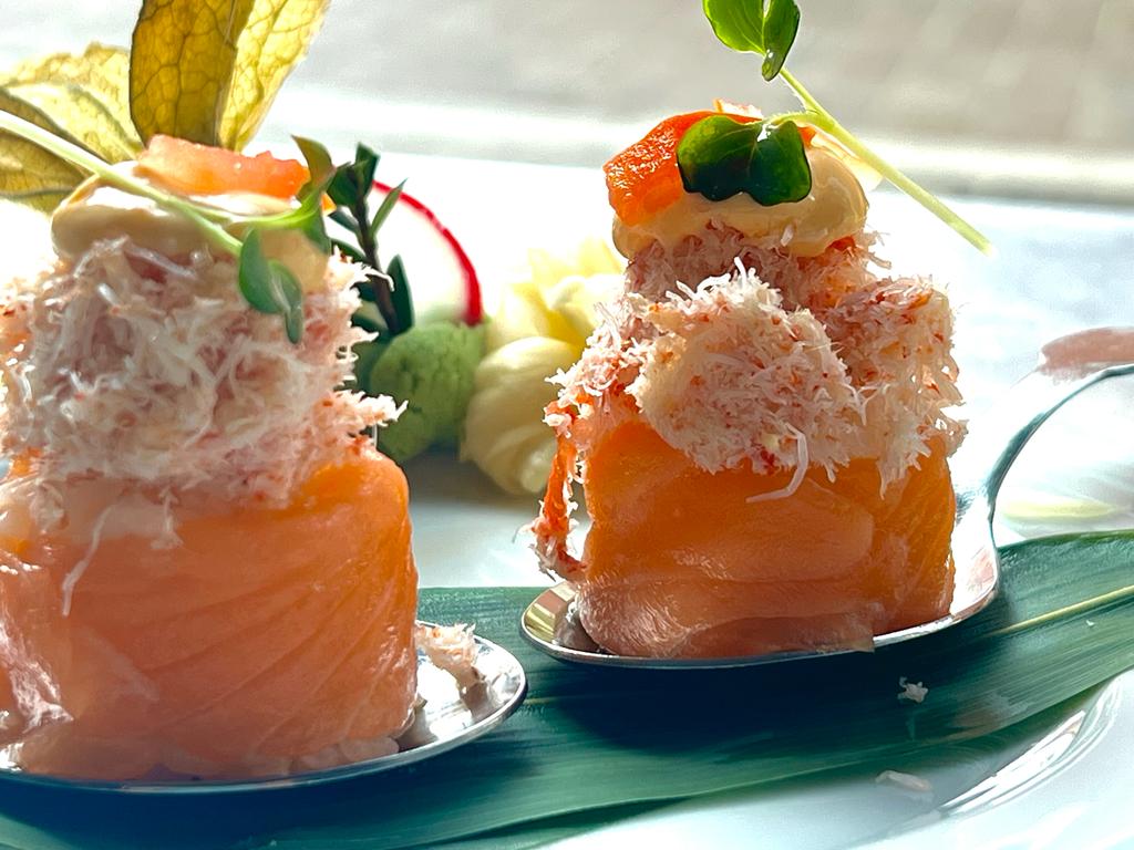 Arranged Food and Objects