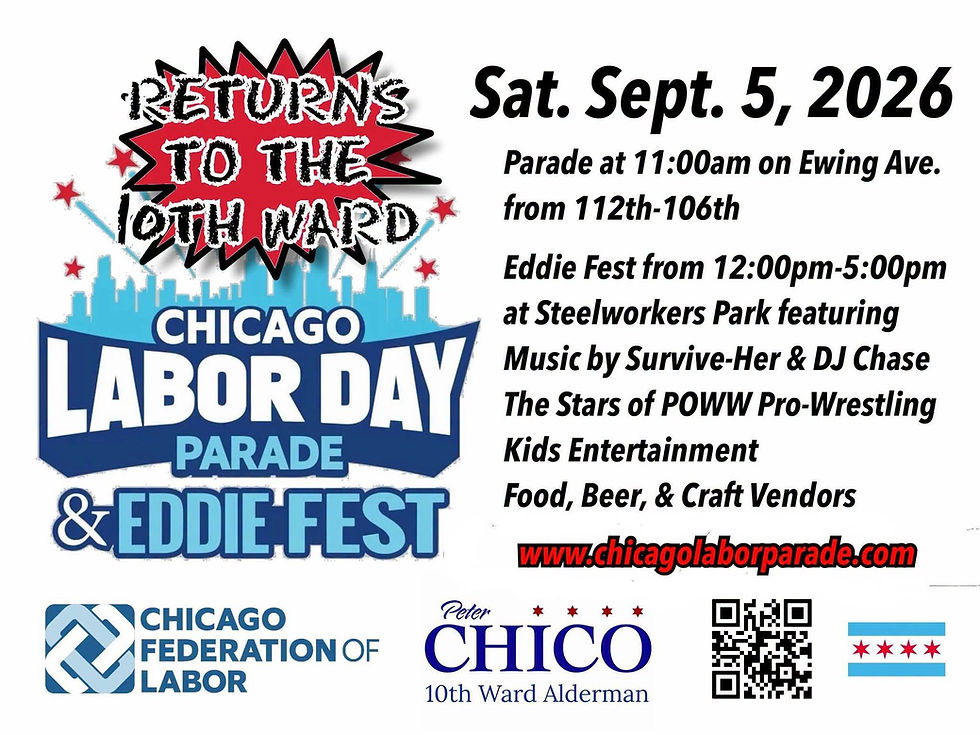 Chicago Labor Day Parade & Eddie Fest
