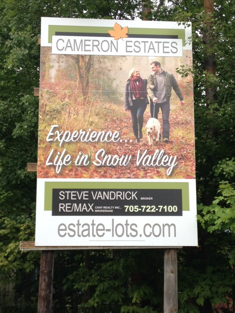 New Cameron Estates Sign Up Today!