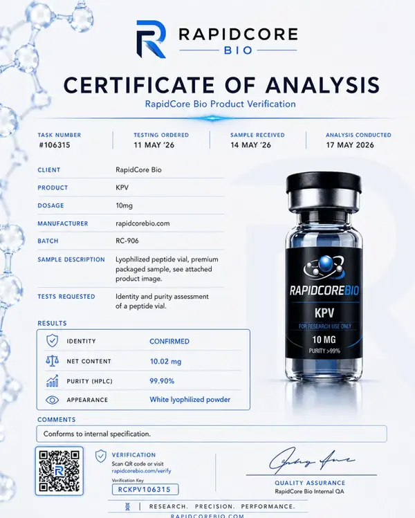 KPV COA