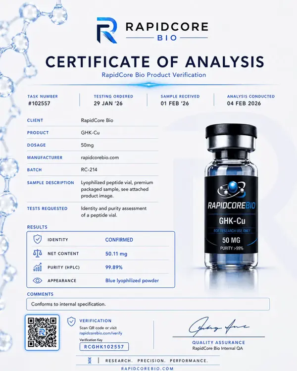 GHK-Cu COA