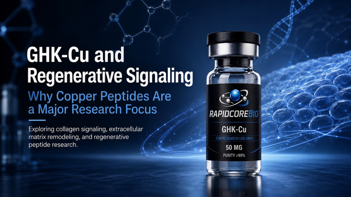GHK-Cu and Regenerative Signaling: Why Copper Peptides Are a Major Research Focus cover image