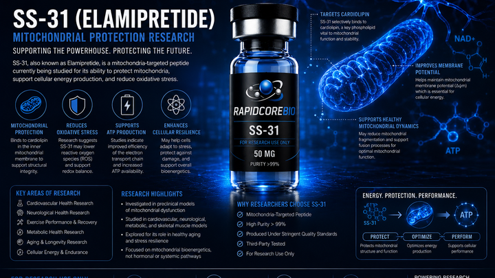 Understanding SS-31 (Elamipretide) and Its Role in Mitochondrial Health cover image