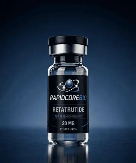 RapidCore Bio Retatrutide 20 mg research peptide vial | Retatrutide: Understanding Triple-Receptor Agonism in Metabolic Research