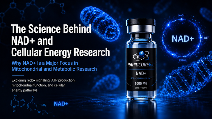 The Science Behind NAD+ and Cellular Energy Research cover image