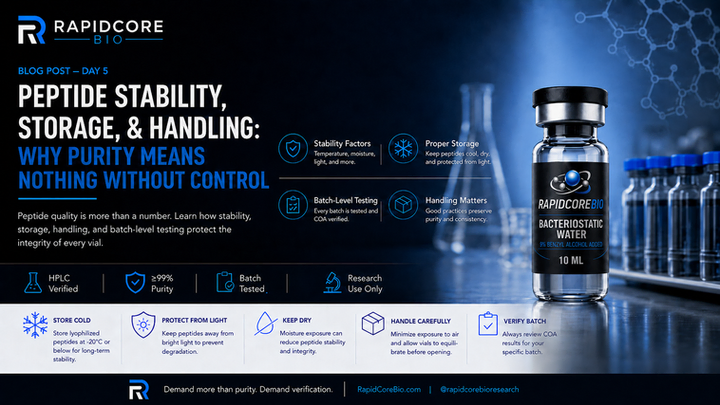 Purity vs Reliability: Why Analytical Verification Matters in Peptide Research cover image
