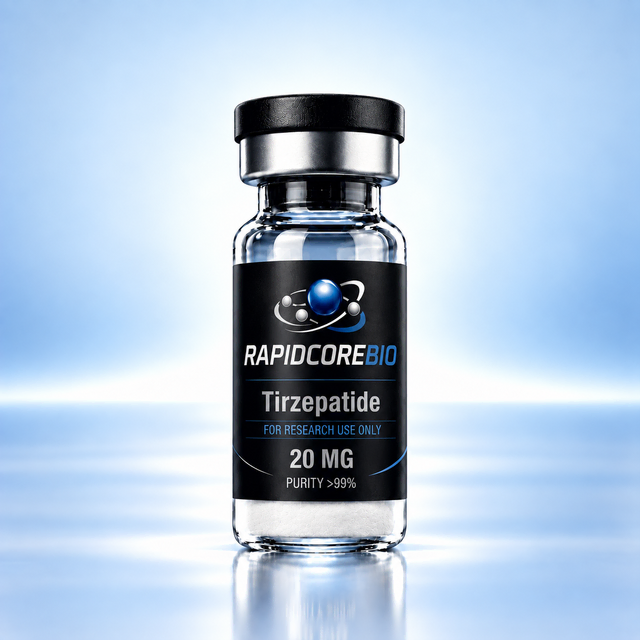 RapidCore Bio Tirzepatide 20mg vial