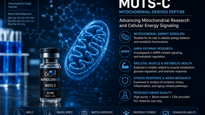 MOTS-C and Mitochondrial Research: Why Cellular Energy Signaling Is Becoming a Major Focus cover image