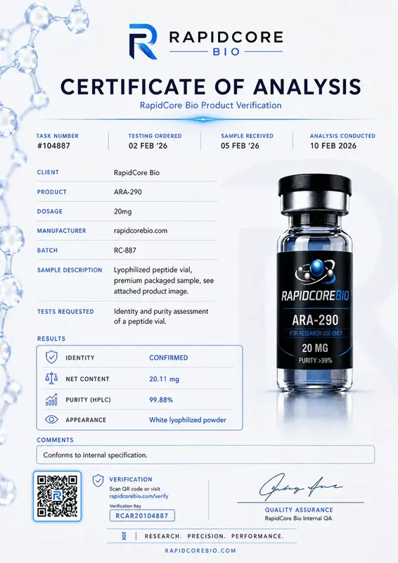 ARA-290 COA