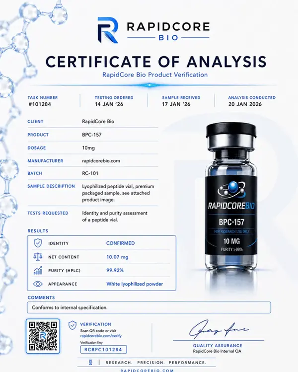 BPC-157 COA
